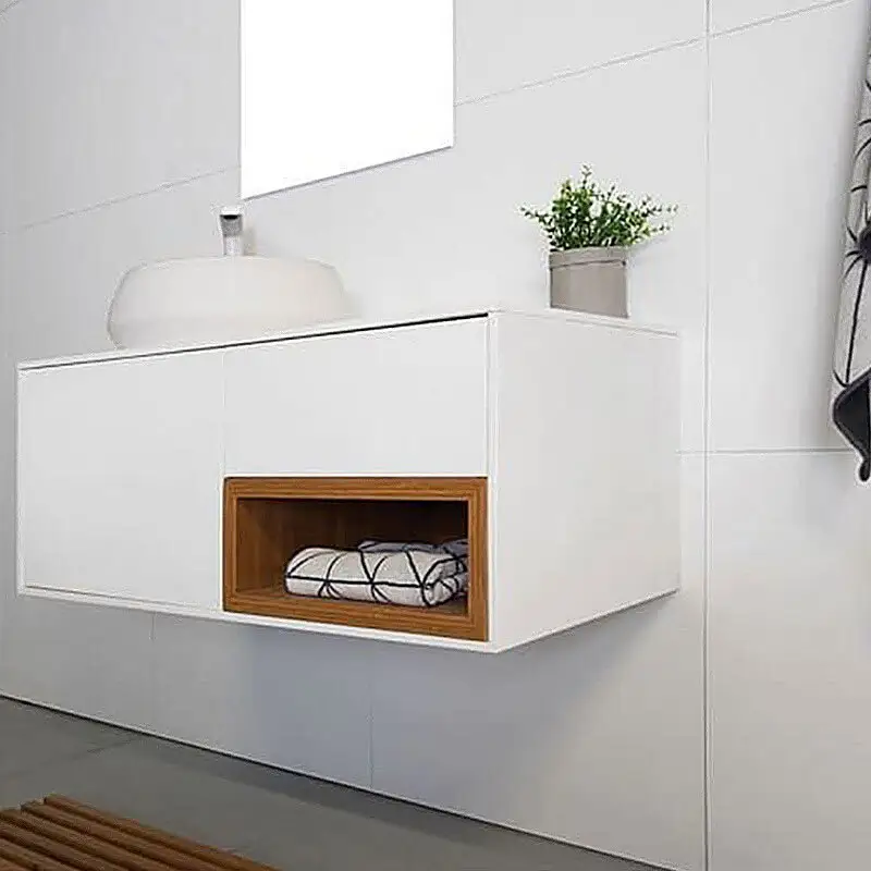 Y&R Building Material Co.,Ltd bathroom cabinet with mirror factory 2