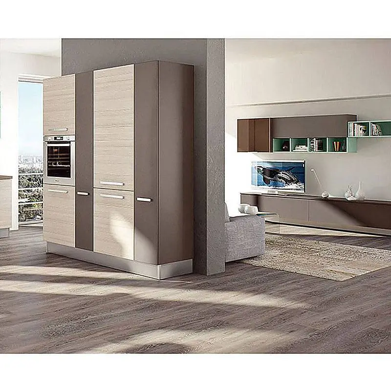 French Modern Custom Modern Kitchen Cabinets High Gloss 1