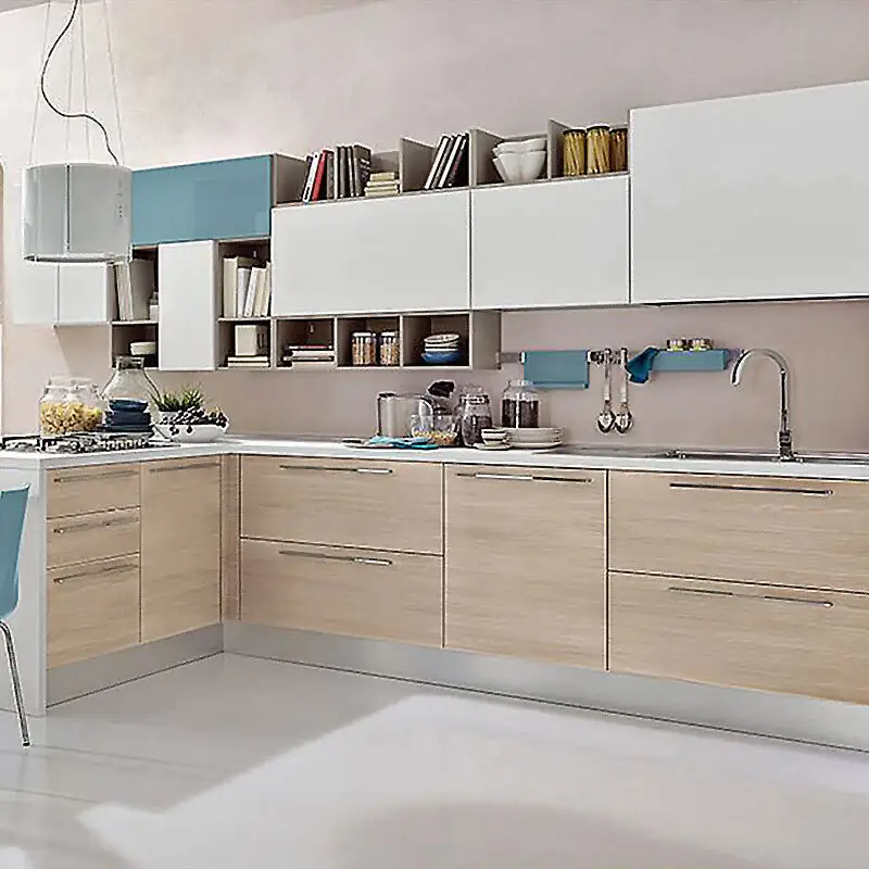 Y&R Building Material Co.,Ltd New real wood kitchen cabinet Supply 4