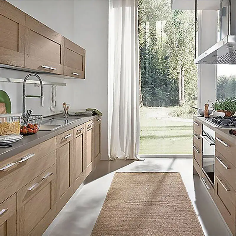 Y&r Furniture solid wood kitchen cabinet for business 2