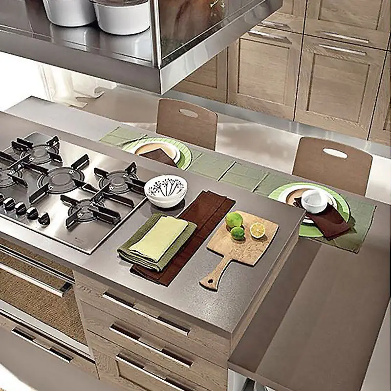 Y&r Furniture solid wood kitchen cabinet for business 5
