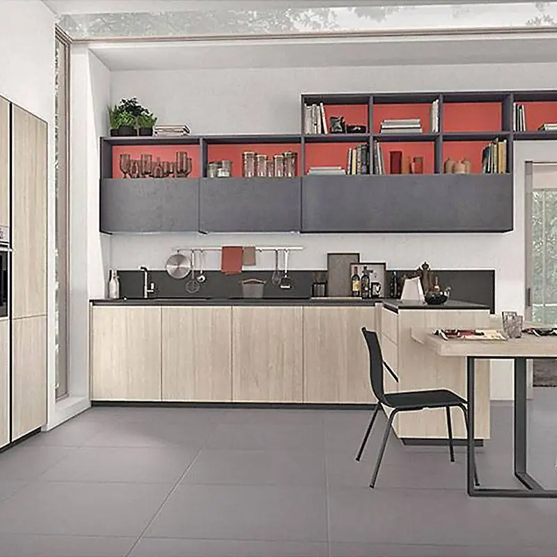 Wholesale Simple Design Modern European Kitchen Cabinets 1