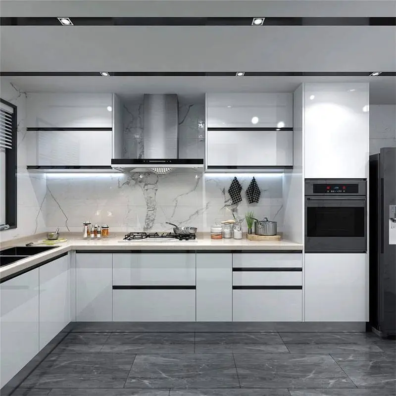 American Nordic Overall Minimalist Light Luxury Best Kitchen Cabinets 1