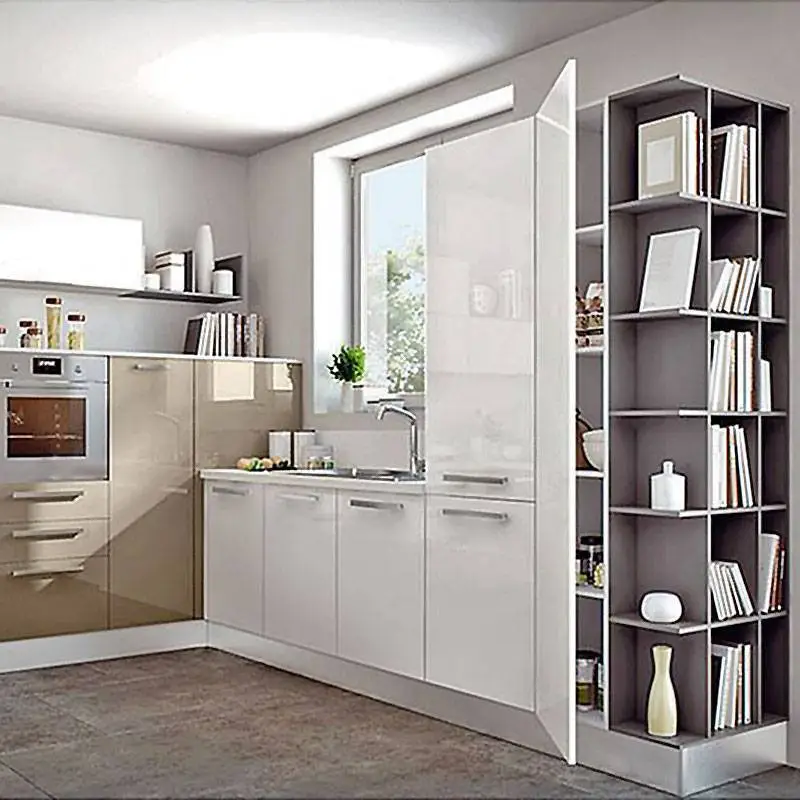 Wholesale Modern Kitchen Cabinets Mdf White Kitchen Cabinet 1