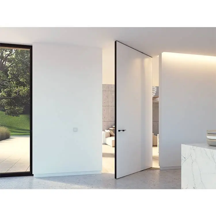 New Design Interior Internal Wooden Doors Wood Single Bedroom Room Door 1