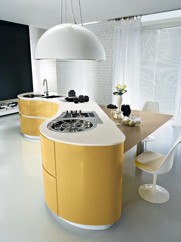 Y&r Furniture High-quality european style modern high gloss kitchen cabinets for business5 4