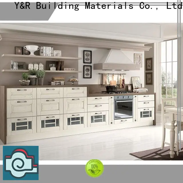 Latest best kitchen cabinets factory 1
