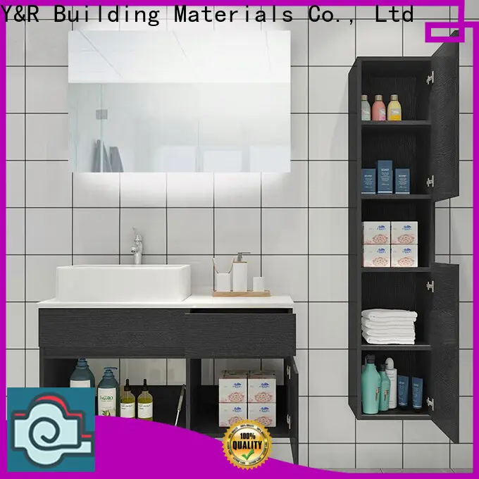 Y&R Building Latest marble bathroom cabinet company 1