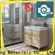 High-quality wood bathroom cabinet factory 1