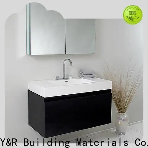 Y&R Building luxury bathroom vanity factory 1