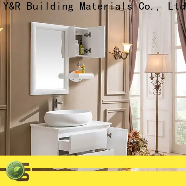 Y&R Building Material Co.,Ltd Latest bathroom wash basin cabinet company 1