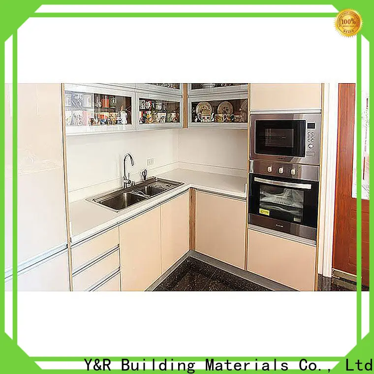 Y&R Building Material Co.,Ltd modern kitchen cabinets factory2 1