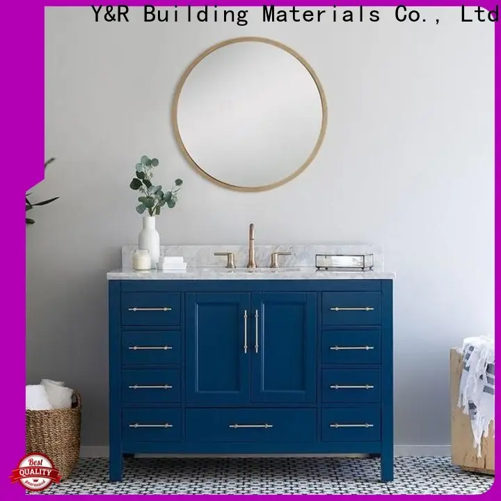Y&R Building Material Co.,Ltd High-quality high gloss bathroom cabinet factory 1