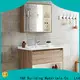 New wooden bathroom cabinet factory 1
