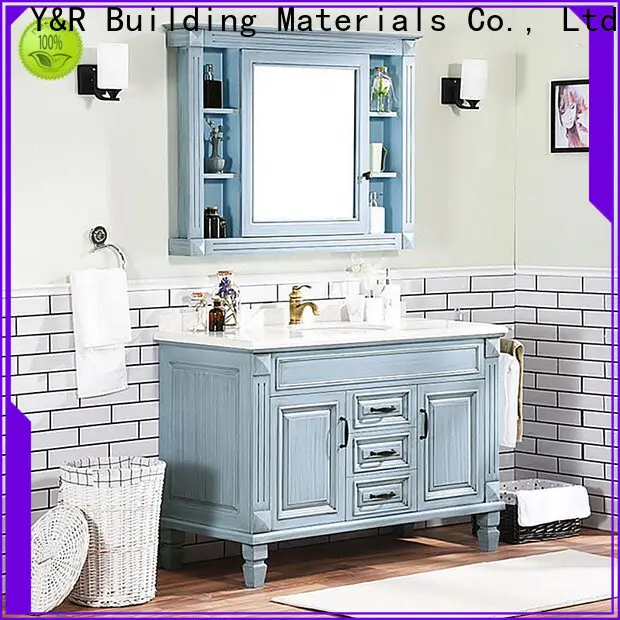 Y&R Building Material Co.,Ltd Wholesale bathroom cabinet company 1