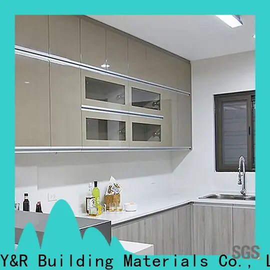 Y&R Building Material Co.,Ltd kitchen pantry cabinet factory 1