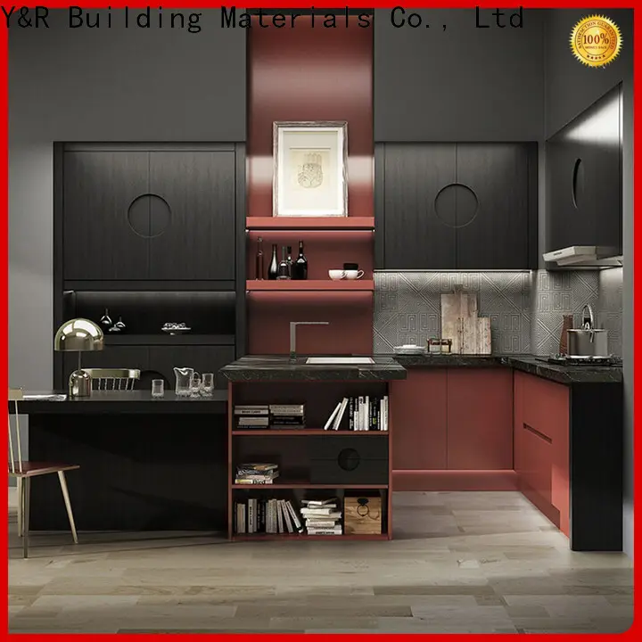 Wholesale modern kitchen cabinets factory 1