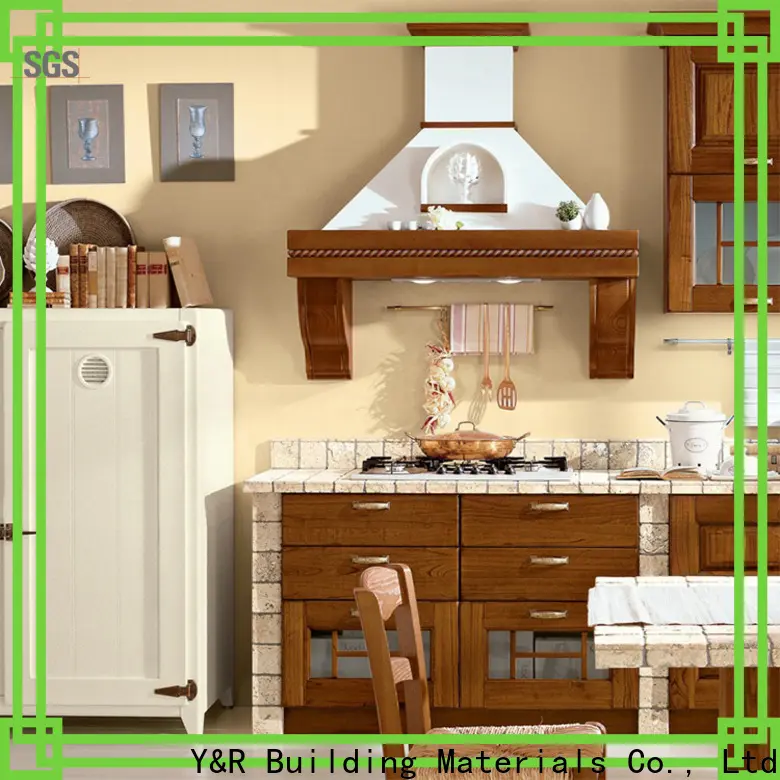Y&R Building Material Co.,Ltd New modern kitchen cabinets factory 1
