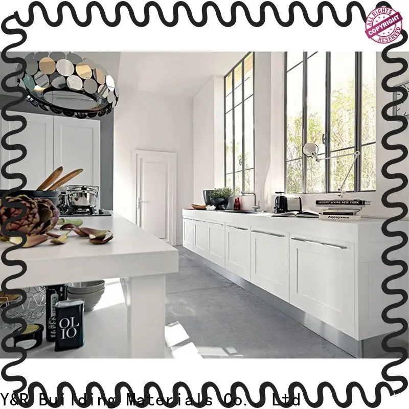 High-quality small kitchen design cabinet factory 1