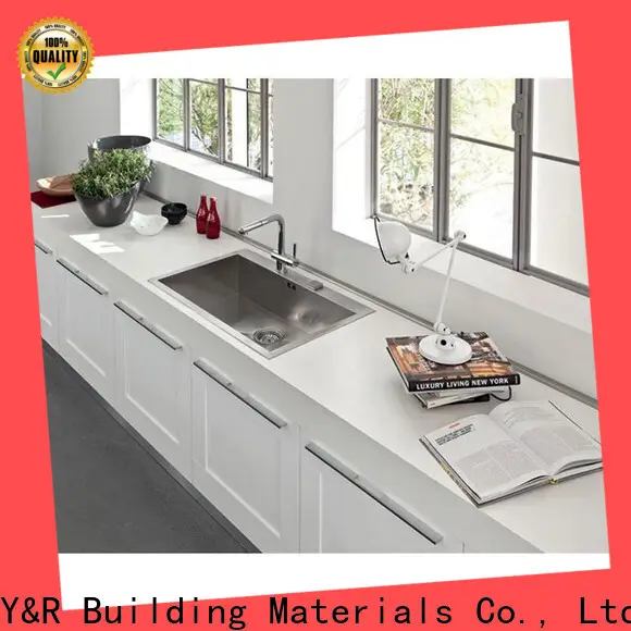 Y&R Building Material Co.,Ltd Custom handle kitchen cabinet for business 1