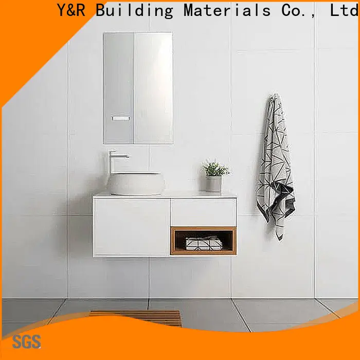 Y&R Building Material Co.,Ltd bathroom cabinet with mirror factory 1