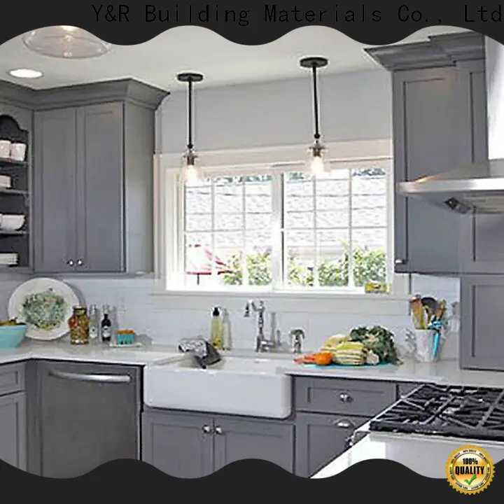 Latest small kitchen design cabinet Supply 1