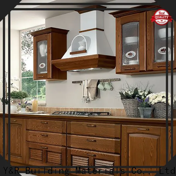 Y&R Building Material Co.,Ltd kitchen cabinet designs solid wood Suppliers 1