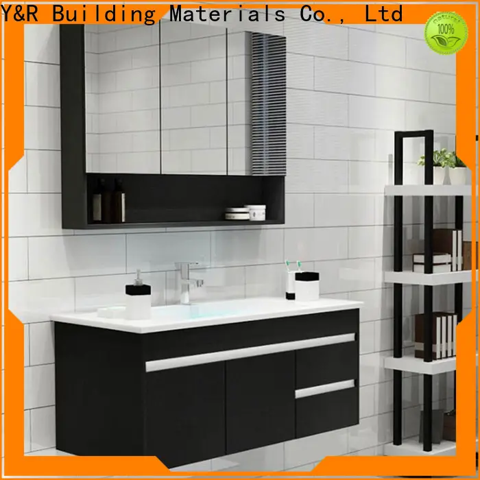 Custom wall mount bathroom cabinet for business 1