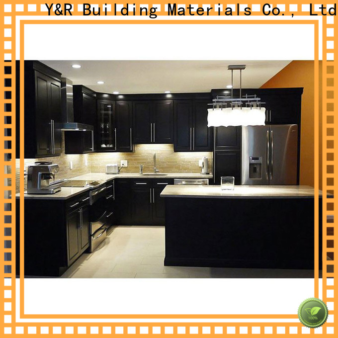 Y&R Building Material Co.,Ltd New kitchen cabinet designs modern factory 1