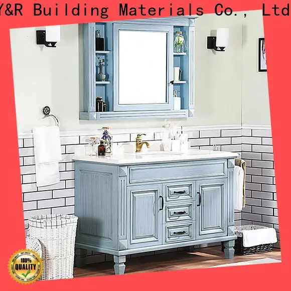 Y&R Building Material Co.,Ltd Best bathroom vanity cabinet factory 1