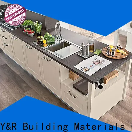 Y&R Building Material Co.,Ltd kitchen cabinet shaker white company 1