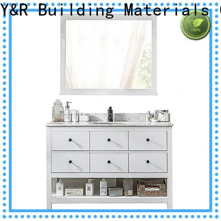 Y&R Building Material Co.,Ltd floating bathroom vanity for business 1