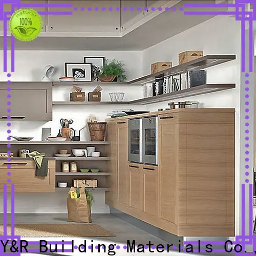 Y&R Building Material Co.,Ltd High-quality kitchen cabinet designs solid wood factory 1