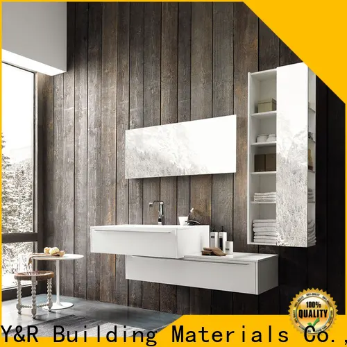 Y&R Building Material Co.,Ltd High-quality high gloss bathroom cabinet Supply 1