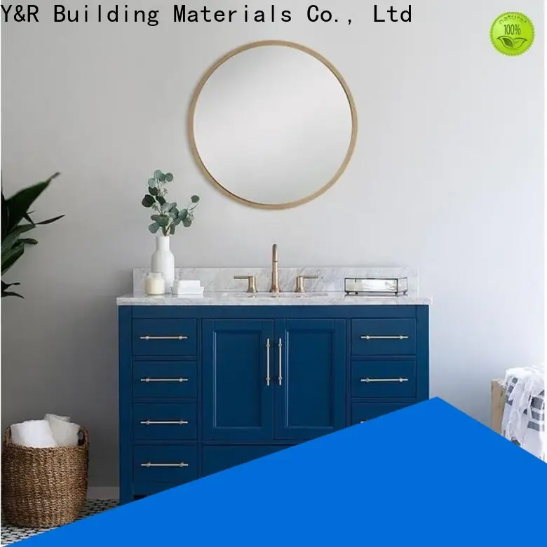 Wholesale marble bathroom cabinet factory 1