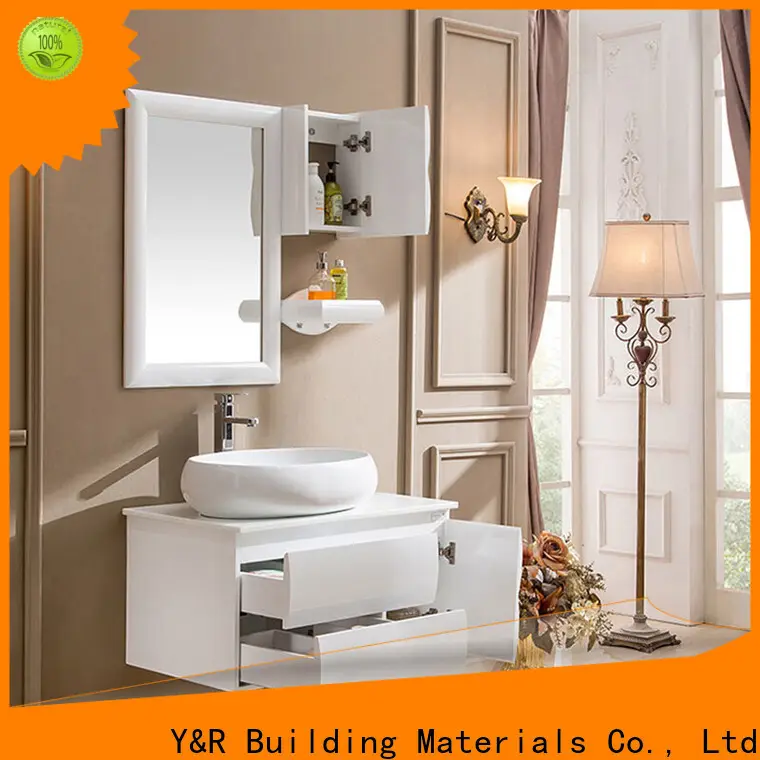 Y&R Building Material Co.,Ltd Custom bathroom cabinet modern company 1