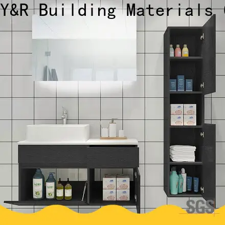 Y&R Building Material Co.,Ltd Latest double sink bathroom vanity for business 1