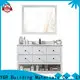 High-quality solid wood bathroom cabinet manufacturers 1