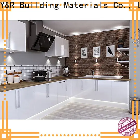 Y&R Building Material Co.,Ltd Wholesale small kitchen design cabinet Suppliers 1