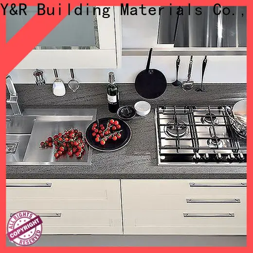 High-quality grey kitchen cabinet company 1