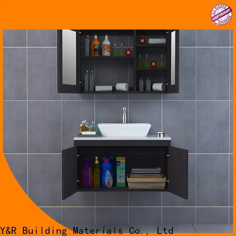 High-quality wall mount bathroom cabinet manufacturers1 1