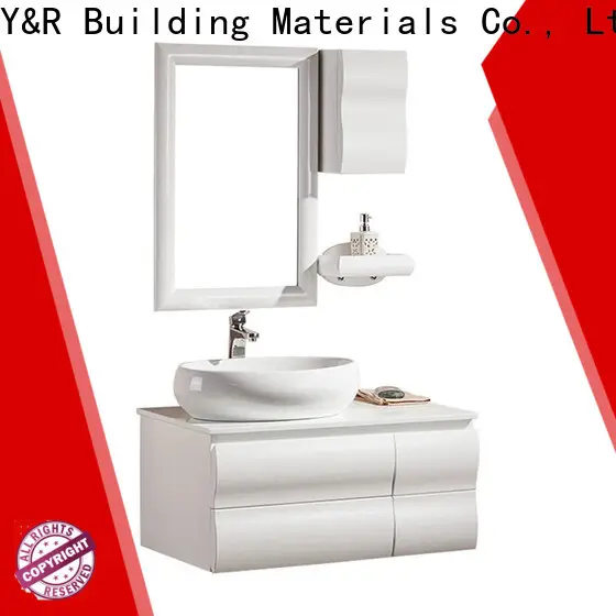 Y&R Building Material Co.,Ltd bathroom wash basin cabinet factory 1