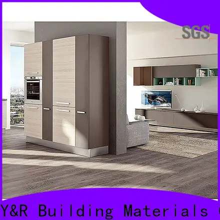 Y&R Building Material Co.,Ltd Custom small kitchen design cabinet factory 1