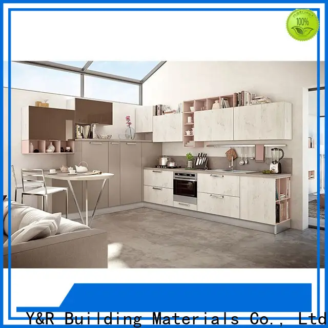 Y&R Building Material Co.,Ltd kitchen cabinet designs solid wood for business 1