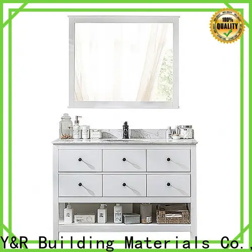 Y&R Building Material Co.,Ltd Best natural wood bathroom vanity for business 1