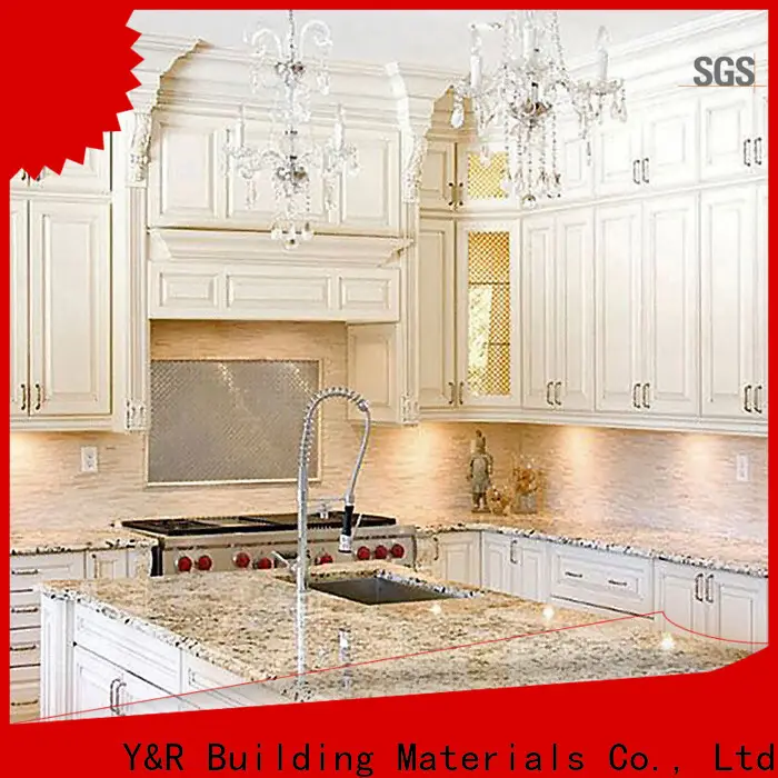 Y&R Building Material Co.,Ltd Latest all wood kitchen cabinet factory 1