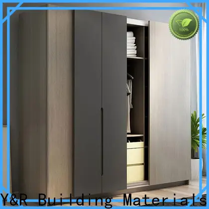 Y&R Building Material Co.,Ltd Latest white sliding door wardrobe Supply 1