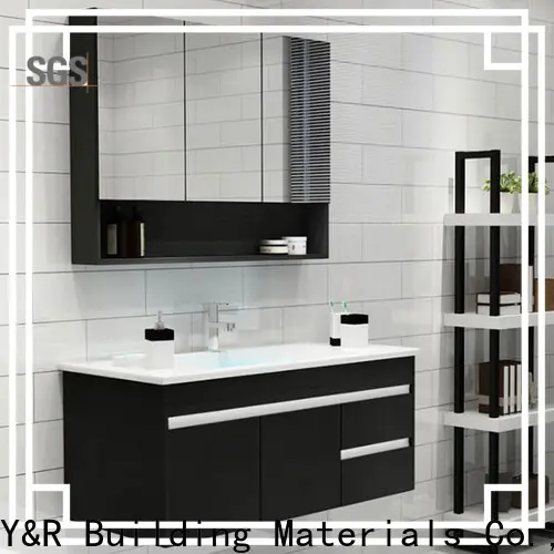 Y&r Furniture Wholesale wall hung bathroom cabinet manufacturers 1