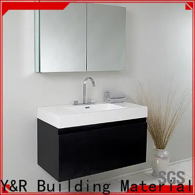 Y&r Furniture green bathroom vanity for business 1