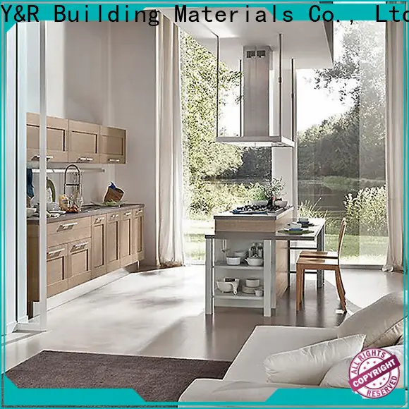 Y&r Furniture color kitchen cabinet factory 1